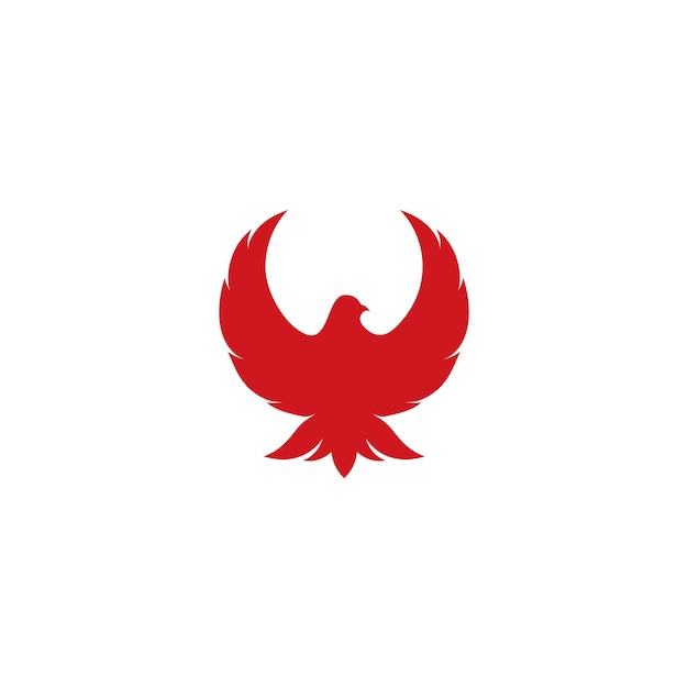 Falcon Eagle Bird Logo sjabloon vector