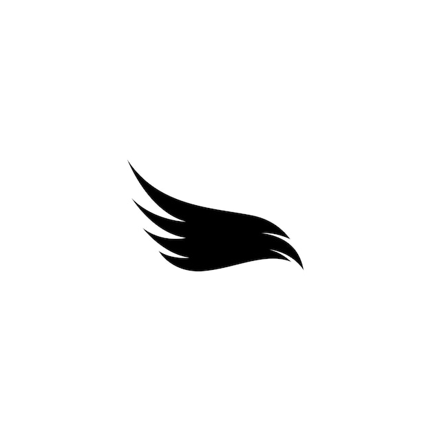 Falcon Eagle Bird logo and symbol design vector illustration