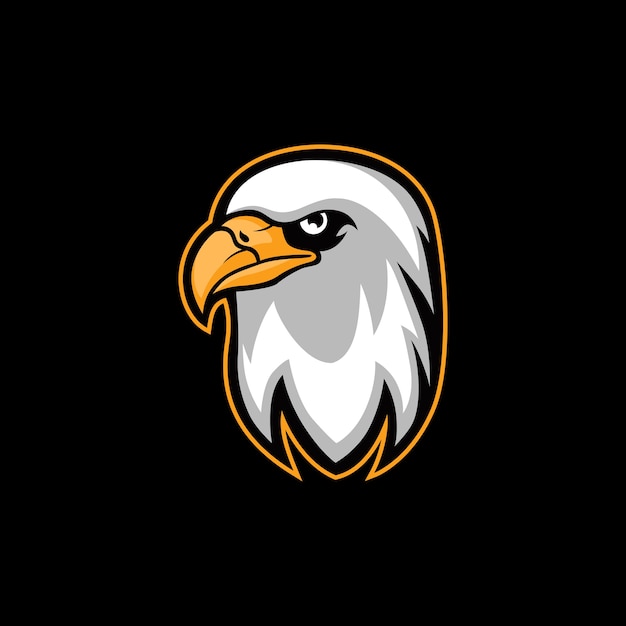 Falcon Eagle vector illustratie mascotte logo