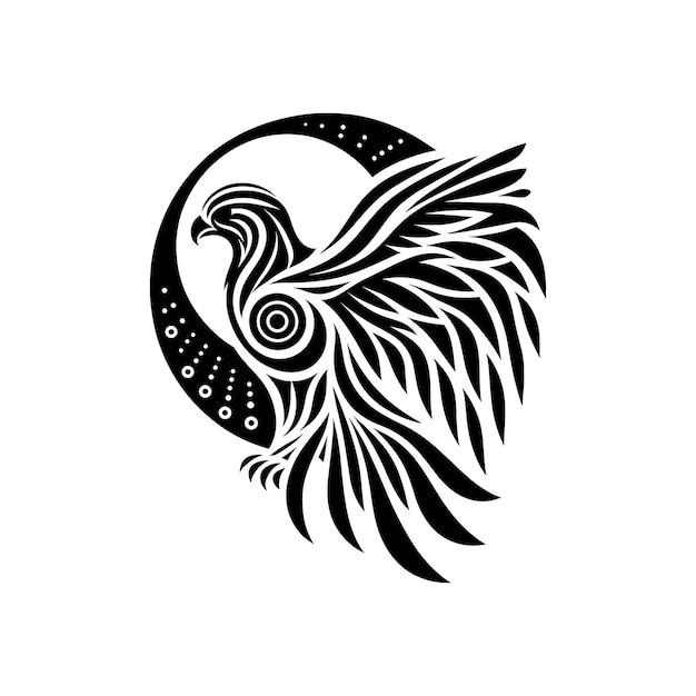 Falcon Tattoo Design: Majestic Bird Art - AceTattooz