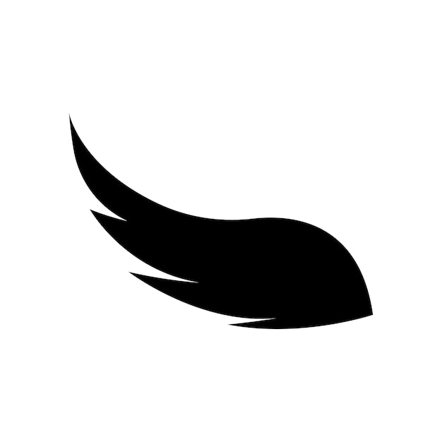 Vector falcon wing logo template vector icon design