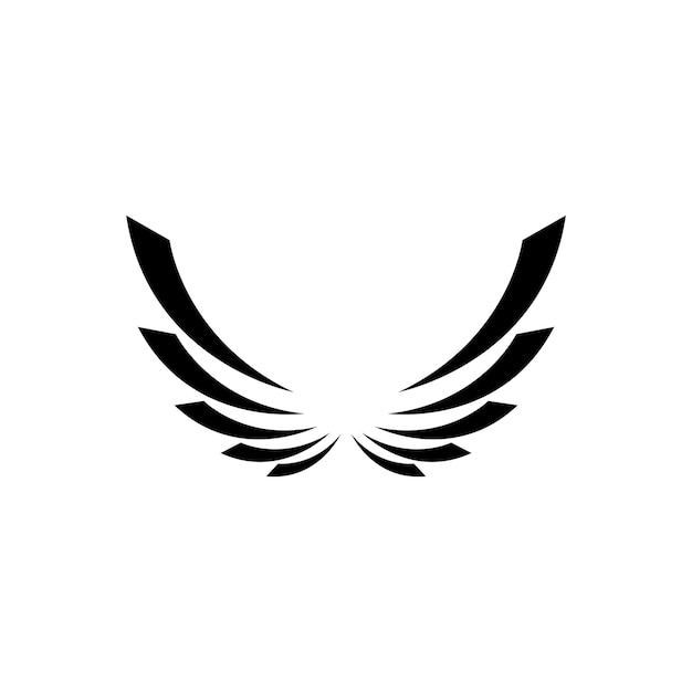 Falcon Wing Logo Template vector pictogram ontwerp