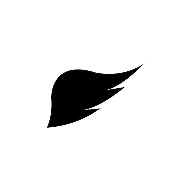 Falcon Wing Logo Template vector pictogram ontwerp