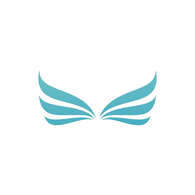 Falcon Wing Vector Logo Pictogrammalplaatje