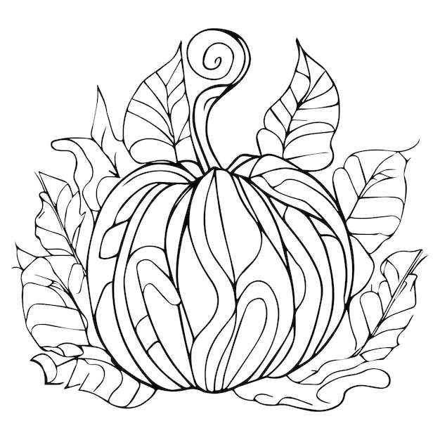 Fall leaves handdrawn coloring sheet preschool harvest coloring pages printable harvest festival