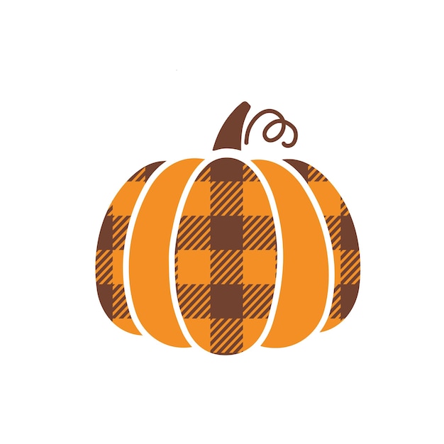 Fall pimpkin clip art. autumn pumpkin season decoration