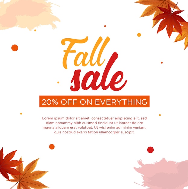 fall sale 101