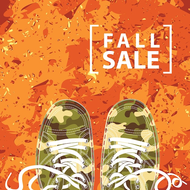 fall sale poster