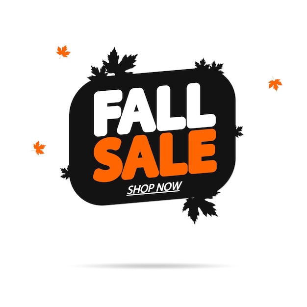 Fall Sale Season winkelen promotiebanner