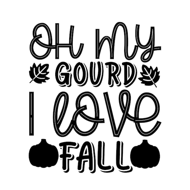 Fall svg design cut files