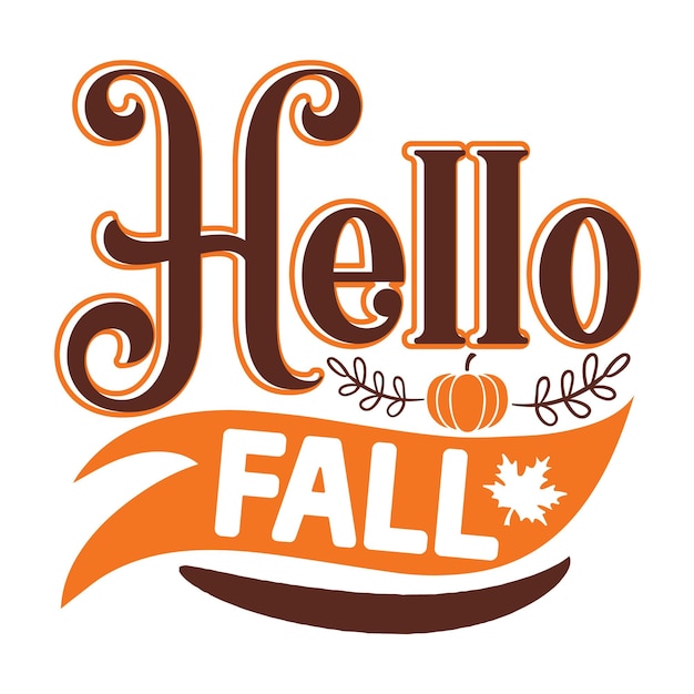 Fall SVG Design