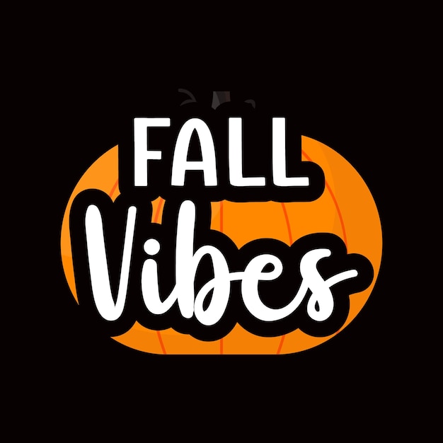 Vector fall svg t-shirt design