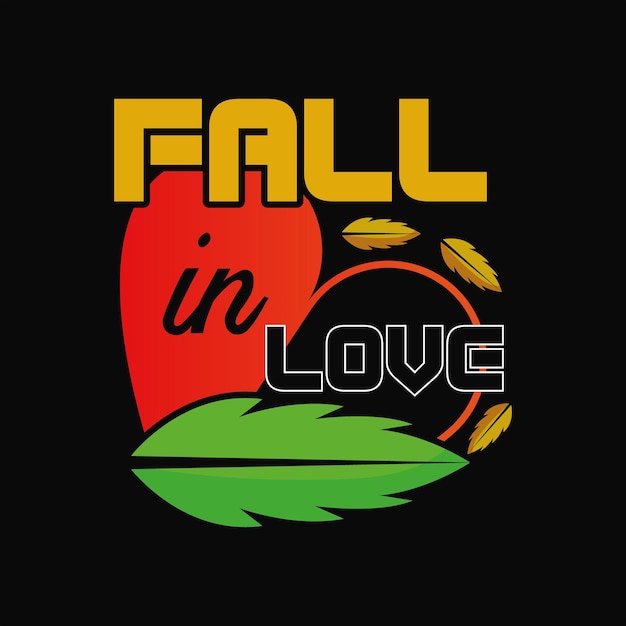 Fall t-shirt design