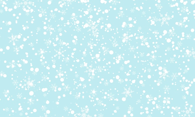 Sfondo di neve che cade illustrazione vettoriale
