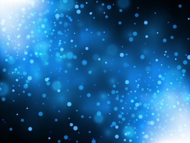 Vector falling snow christmas and new year background