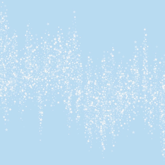 Vector falling snowflakes christmas background subtle