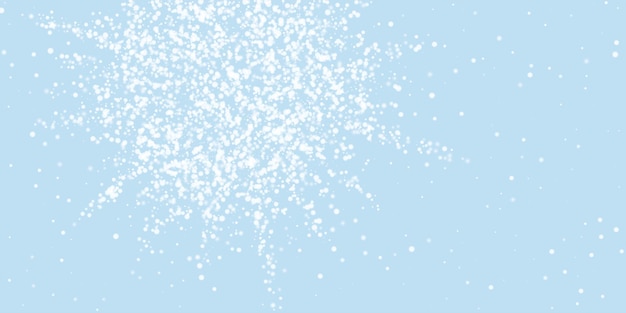 Vector falling snowflakes christmas background subtle