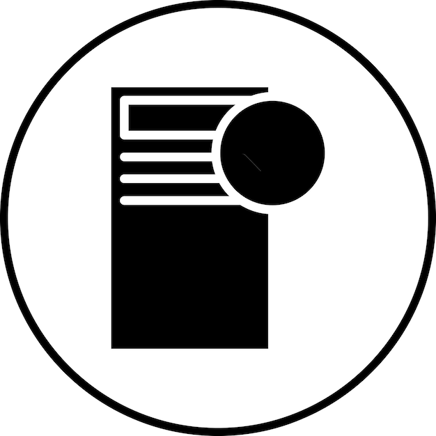 Vector falsified records icon vector image can be used for corruption