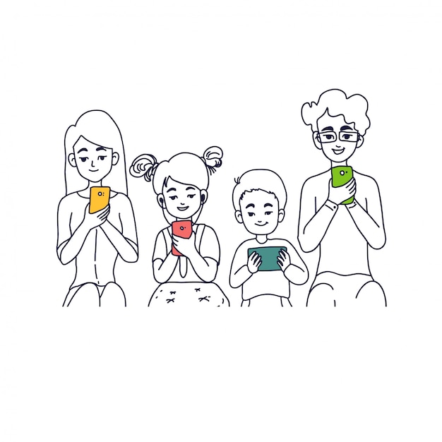 Family concept illustration