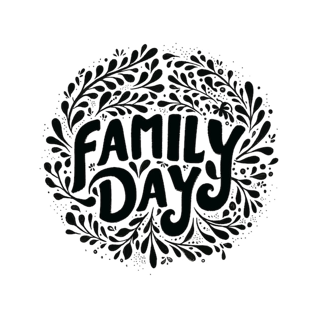 Family day is a special day for families to come together and celebrate