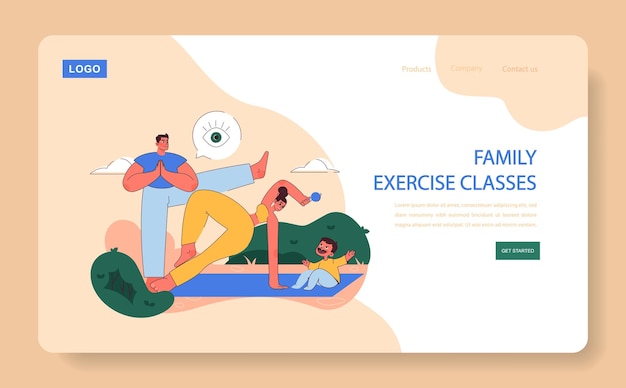 ベクトル ファミリー・エクササイズ・クラス (family exercise class) は家族全員が健康と健康を守るための楽しいエクサシーズ・セッションです