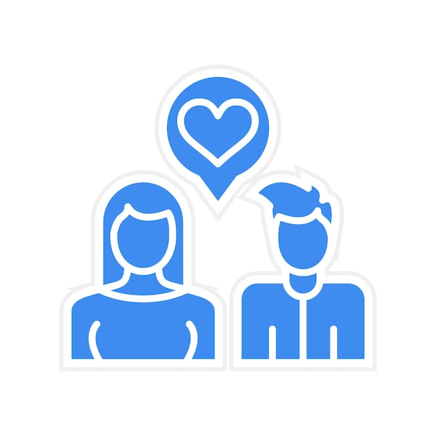 Vettore immagine vettoriale dell'icona family feedback può essere utilizzata per il feedback dei clienti