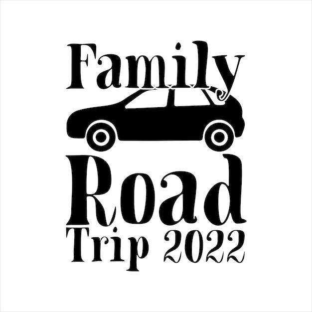 family_read_trip_2022 Svg T シャツ デザイン