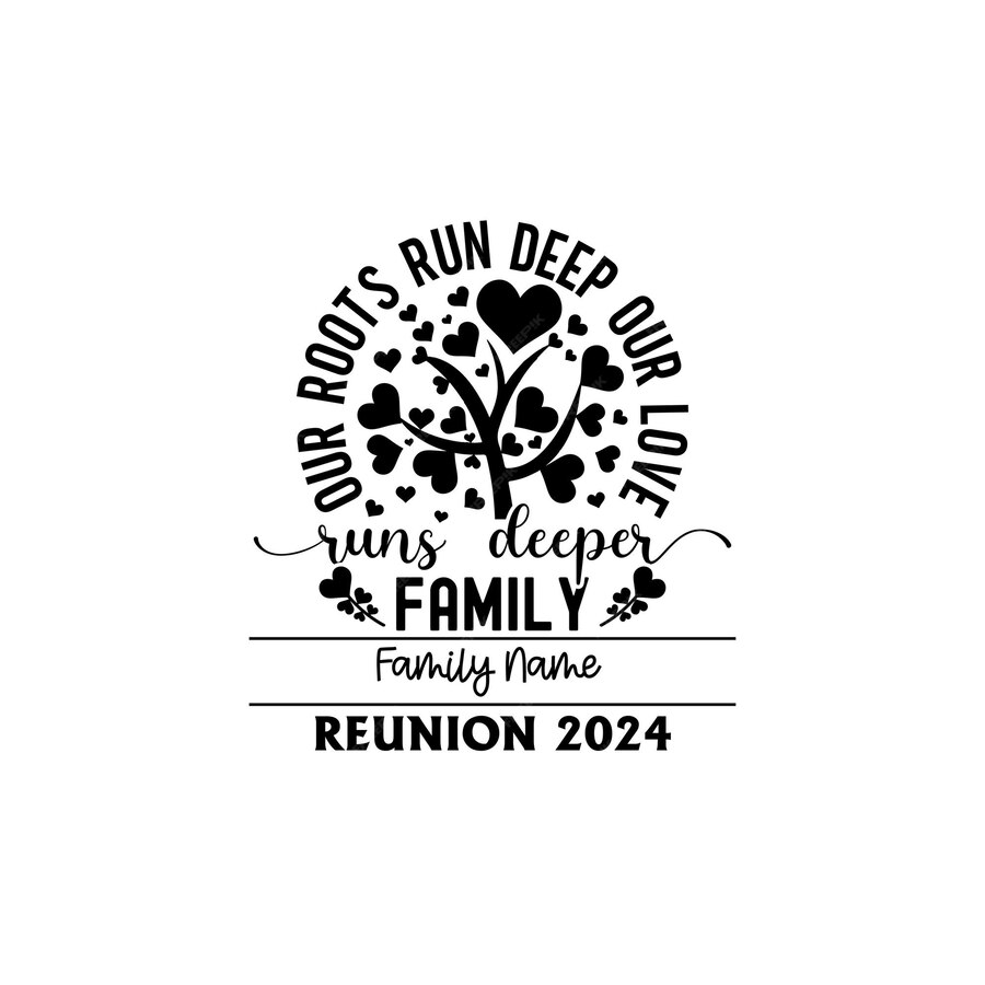 Premium Vector Family reunion svg family reunion 2024 svg our roots