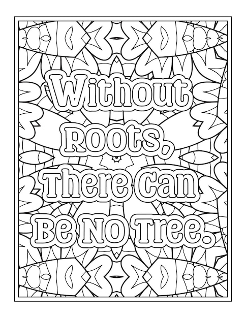 Family's Quotes Coloring Pages for Kdp Coloring Pages