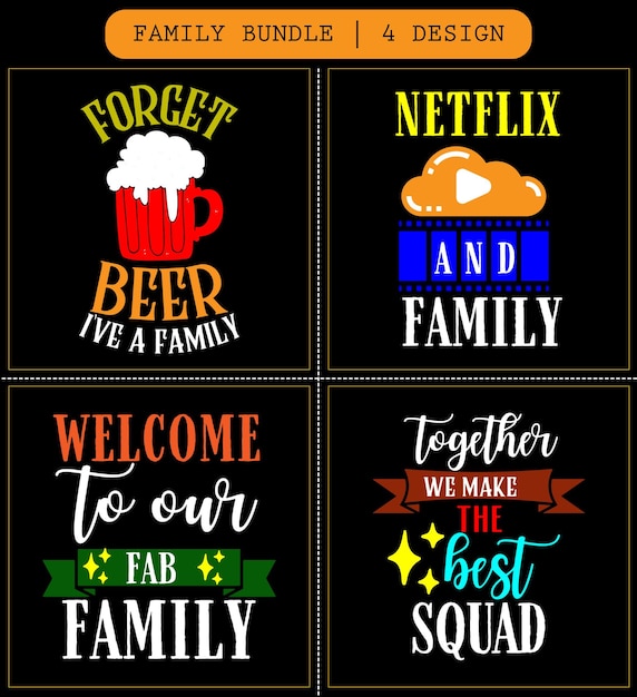 Family svg bundle family svg files family lettering family quotes