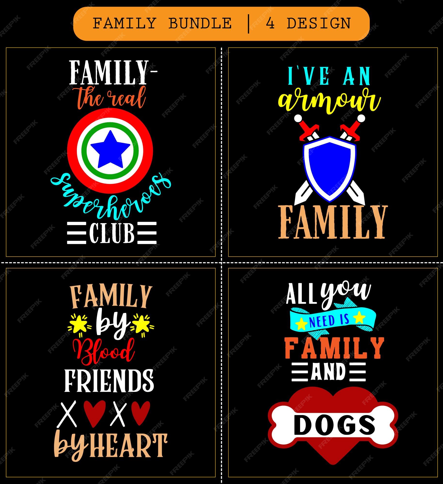 SVG Bundle Family Members Definitions SVG Files for Cricut 