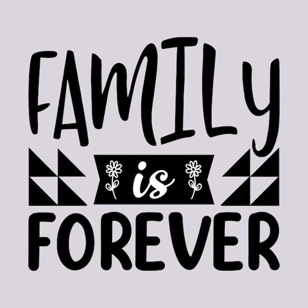 Vector family svg design