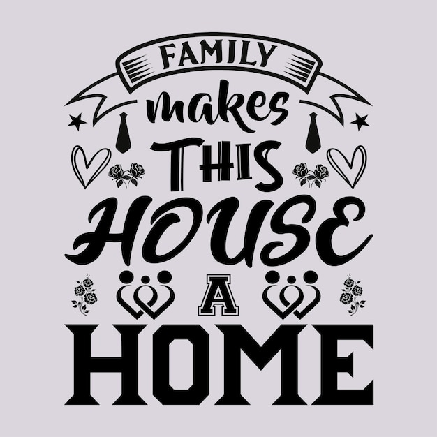 Семейный SVG-дизайн