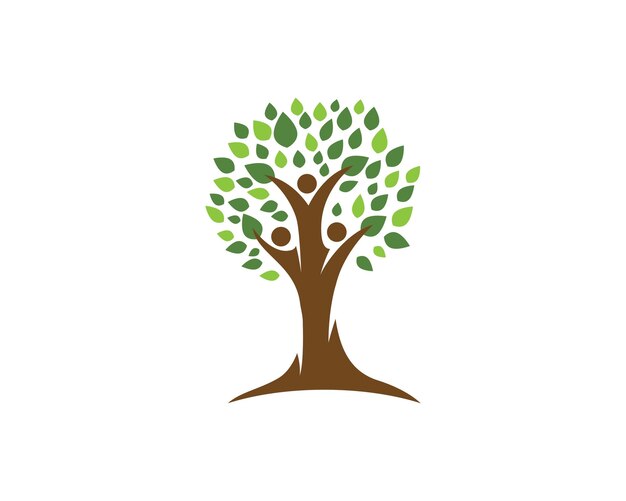 Family tree logo template