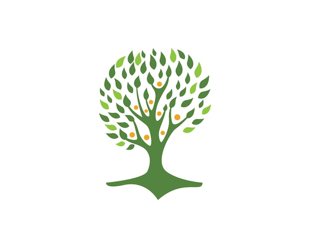 Family tree logo template