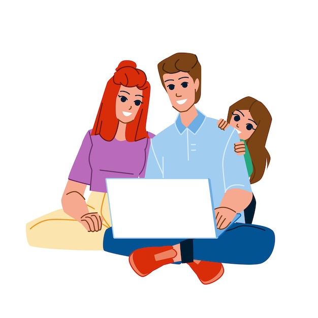 Vector family using computer vector