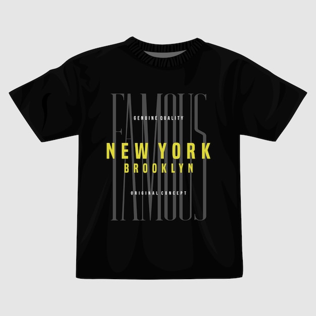 Vector famous vector t shirt design