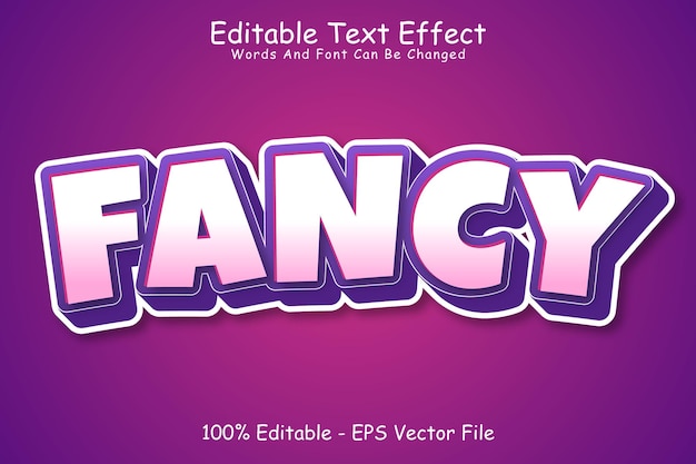 Fancy Editable Text Effect 3 Dimension Emboss Modern Style