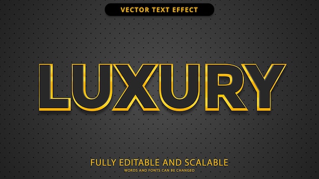 Fancy text effect editable eps file