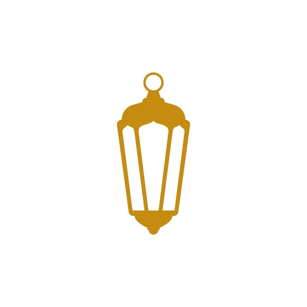 Fanoos Lantern islam logo simple vector icon illustration