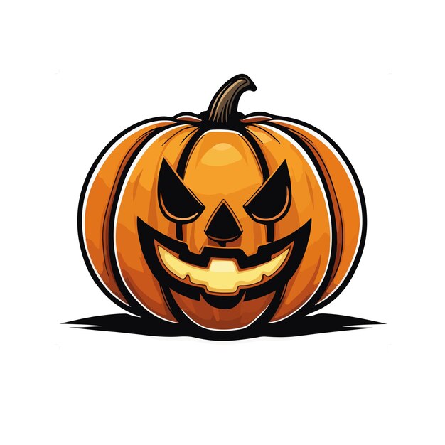 Fantastic and lovely Halloween Pumpkin vector art