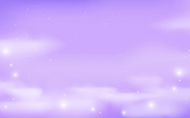 Fantasy galaxy background in lilac colors