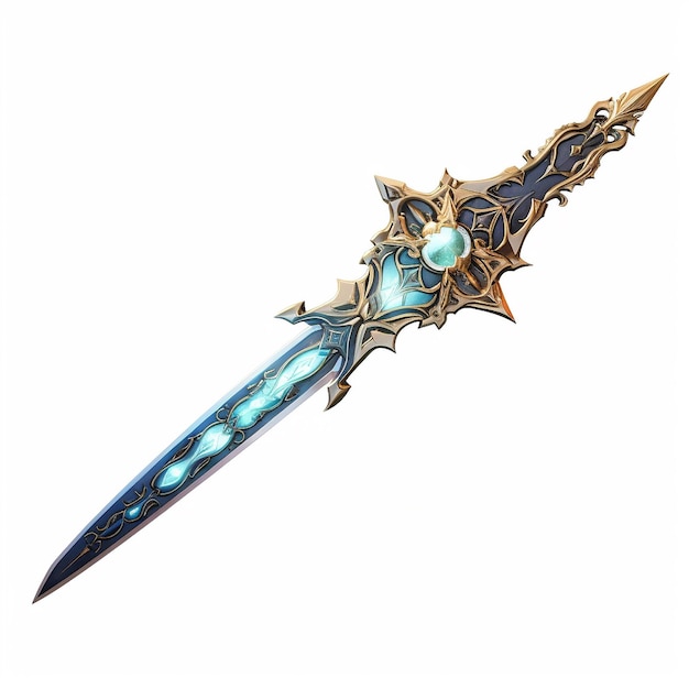 Vector fantasy sword