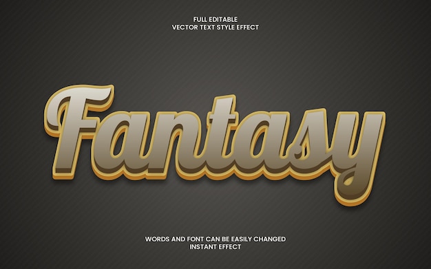 Fantasy Text Effect