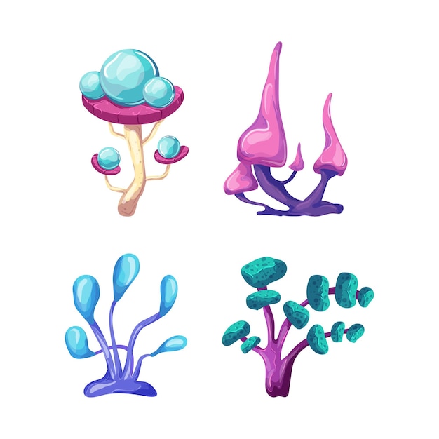 Fantasy Trees Set