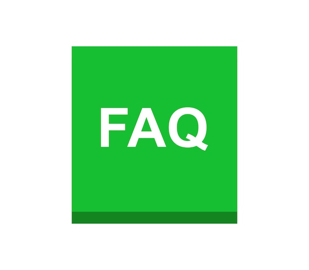 FAQ-knop