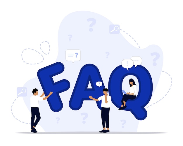 Иллюстрация концепции FAQ