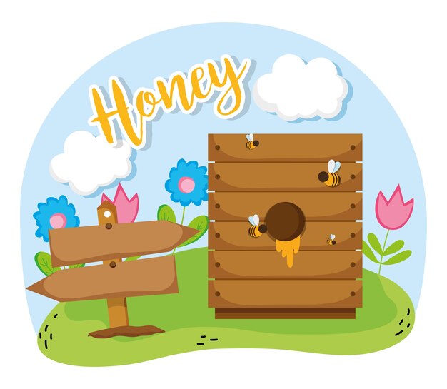 Farm fresh honey