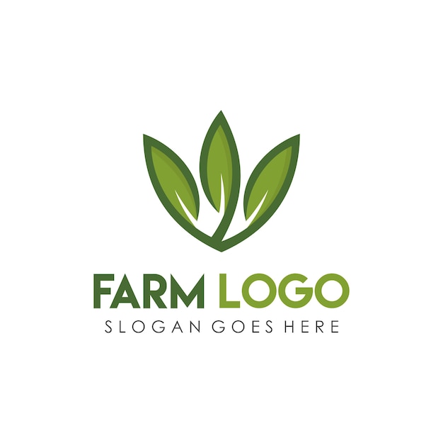 Farm house and agriculture logo design template