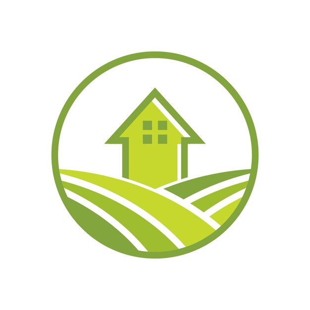 Premium Vector | Farm house logo